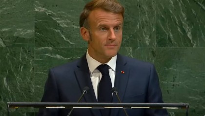 马克龙当场“回怼”特朗普:法国为成为联合国的一员而自豪