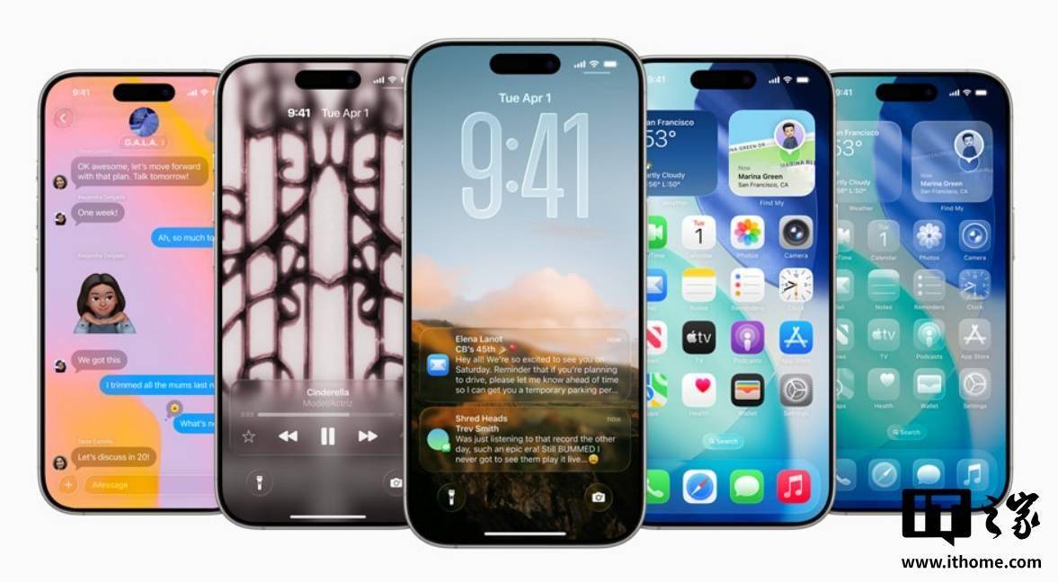 苹果 App 设计更新，覆盖相机、照片、Safari 浏览器等应用